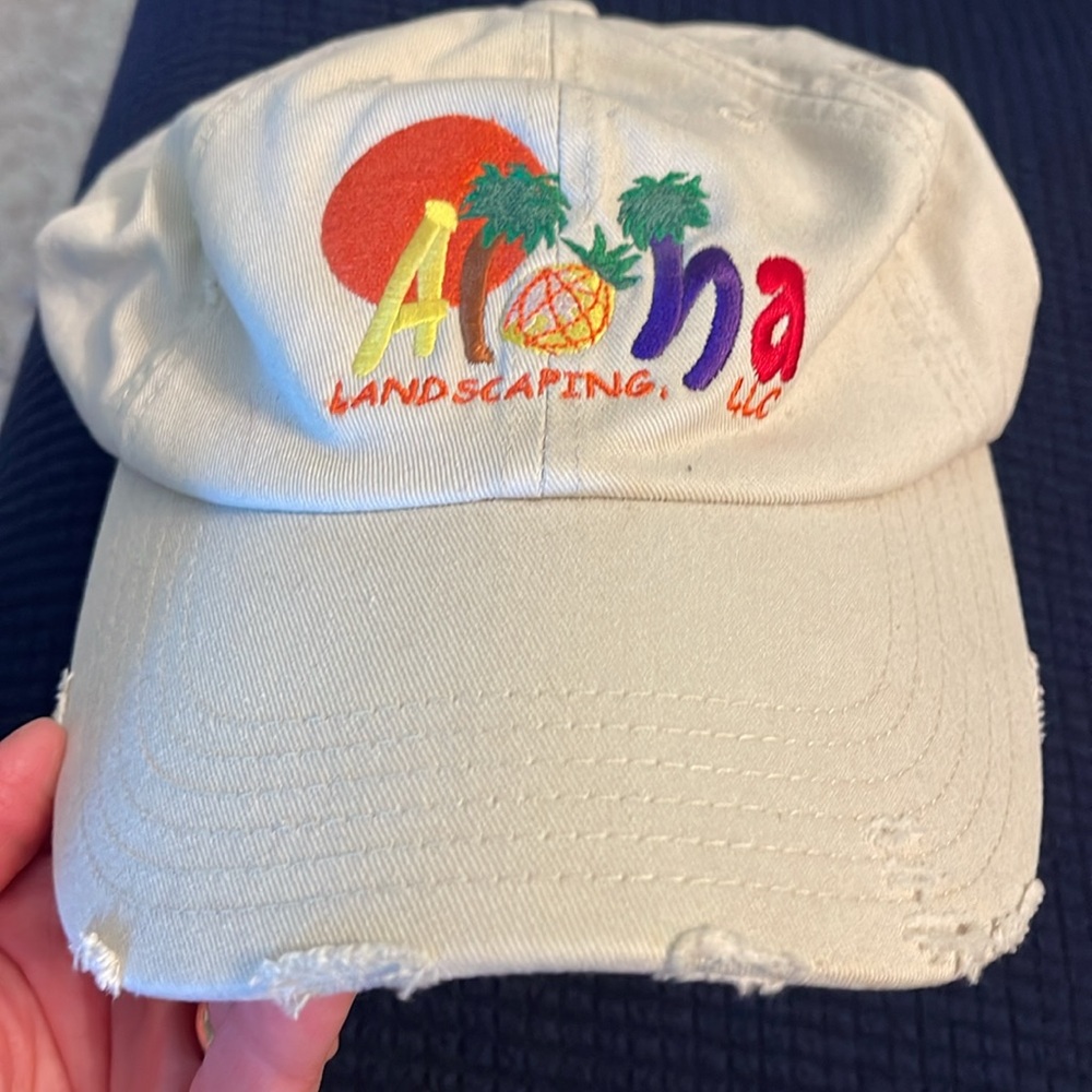 Aloha Landscaping Embroidered Cap - Picture 2 of 3